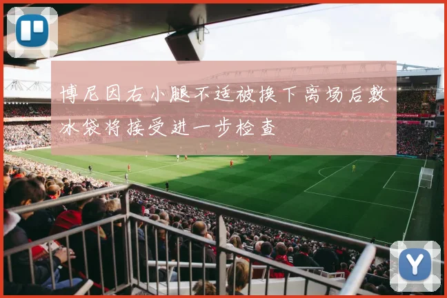 博尼因右小腿不适被换下离场后敷冰袋将接受进一步检查