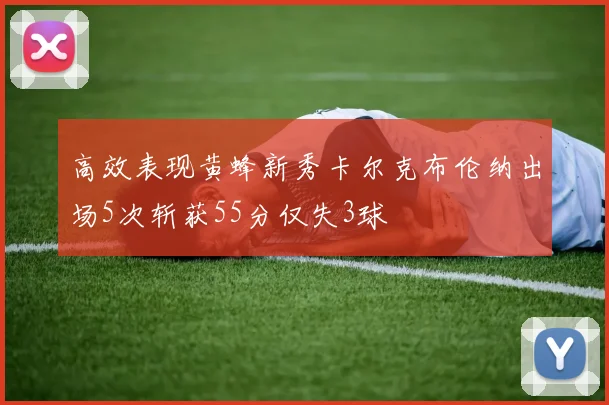 高效表现黄蜂新秀卡尔克布伦纳出场5次斩获55分仅失3球